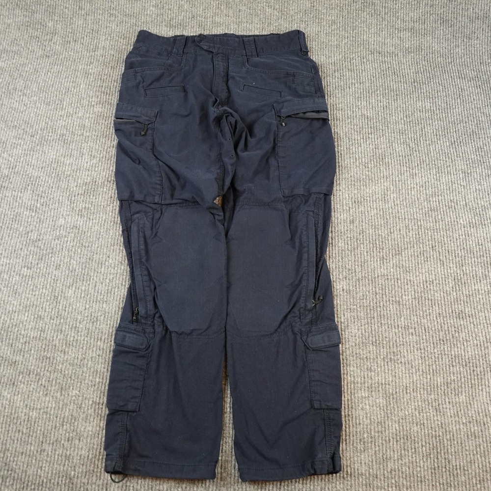 First Tactical Pants Mens 34x30 Blue Cordura Cargo Nylon Canvas Workwear Outdoor